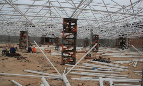 广丰县盘点钢结构网架装配的步履和相关关注变乱