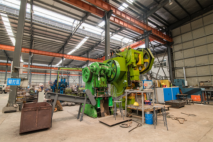 广丰县网架配件-锥头加工车间